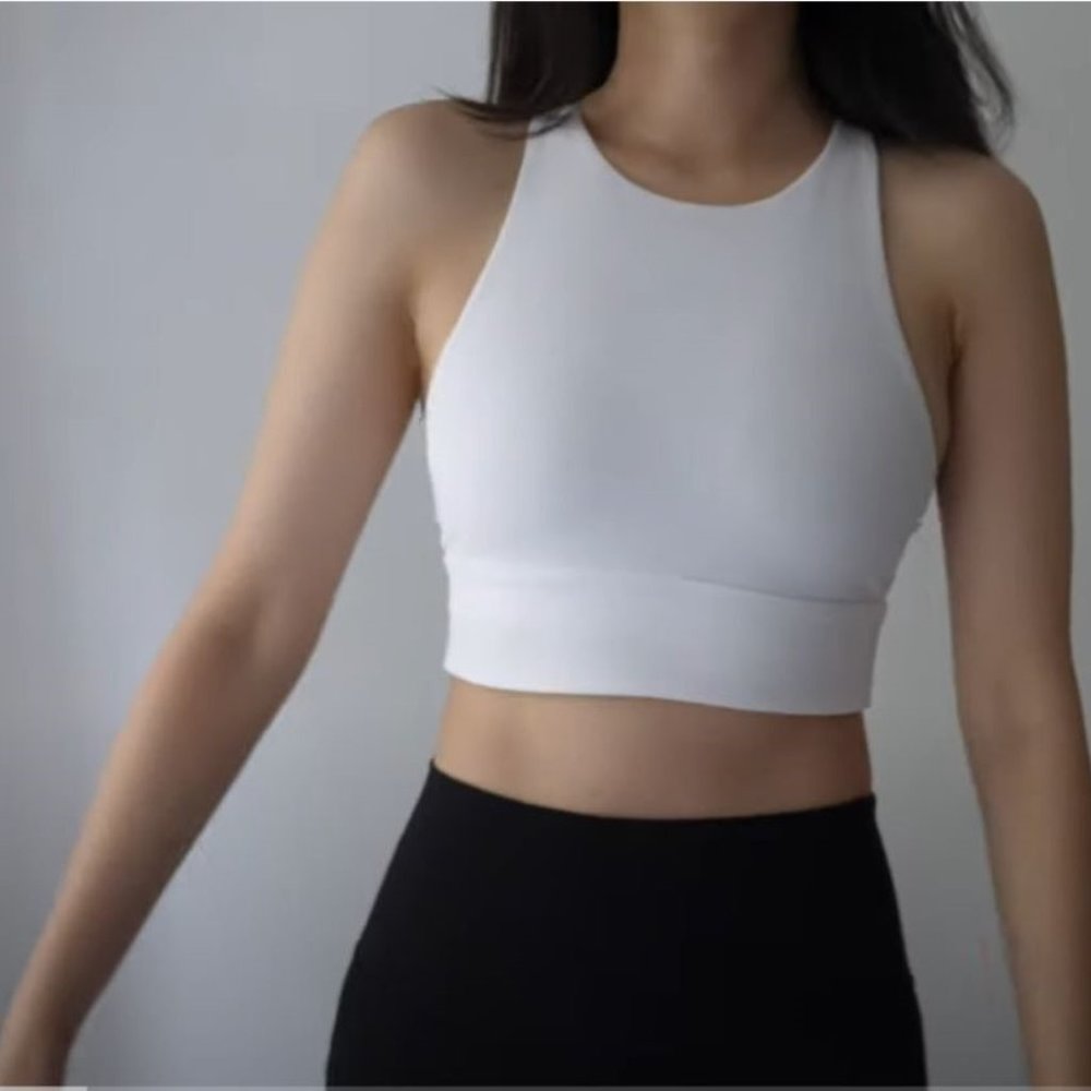 lululemon Energy Bra High-Neck Longline rib bra